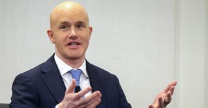 Source: Reuters. Brian Armstrong, chairman and chief executive officer of Coinbase.