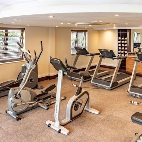 City Lodge Hotel at OR Tambo International Airport's fitness room for on-the-go health and wellness