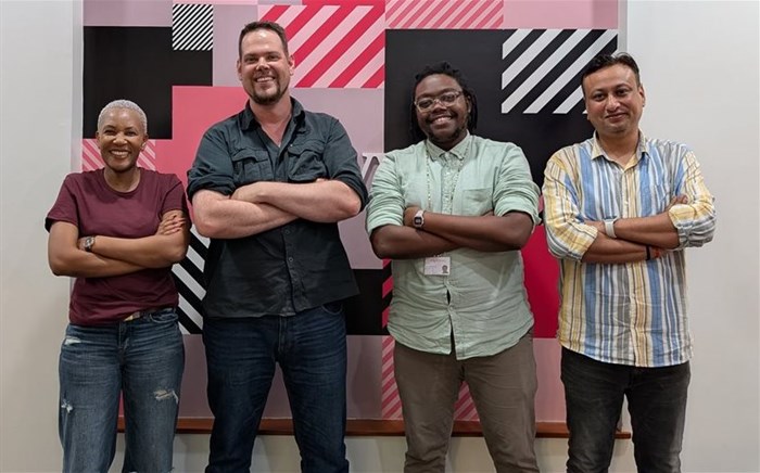 The Ogilvy Africa Network has launched Ogilvy One in SSA with the leadership tema of (Left to right:) Kavata Wafula - head of paid media, Jason Smit - managing partner, Adderley Williams - head of digital content and Vimal Kaul - chief technology officer (Image supplied)