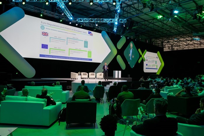 Toyota SA CEO Andrew Kirby on stage at Somi 2025 | Image source: Toyota SA