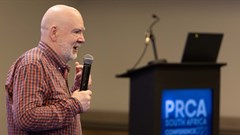 Provoke Media's Paul Holmes says PR and CCO need to understand business if they are to shape policy and impact organisations. Holmes was speaking at the inaugural PRCA Africa conference in Cape Town (Image supplied)