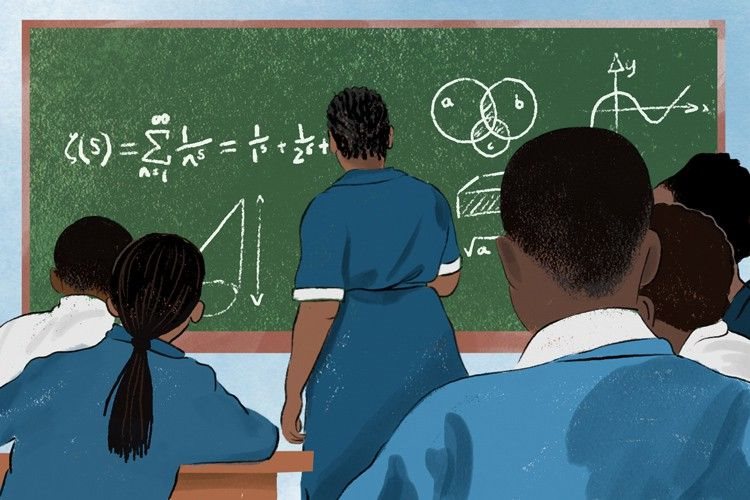 The Western Cape Education Department cut roughly 2,400 teaching posts in response to budget shortfalls which it blames on National Treasury. Illustration: Lisa Nelson