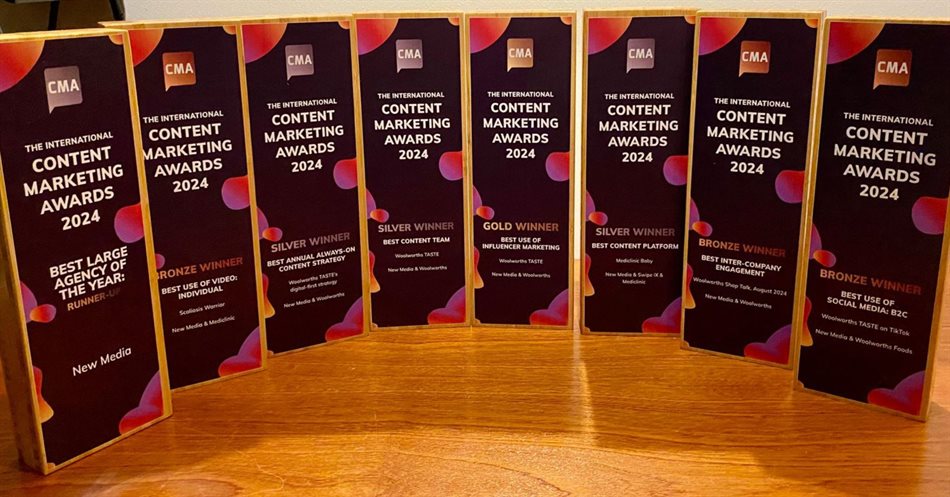 New Media shines on the global stage