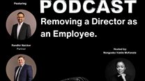 Navigating the complexities of removing a director who is also an employee