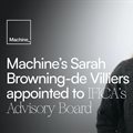 Machine’s Sarah Browning-de Villiers appointed to IFICA’s Advisory Board