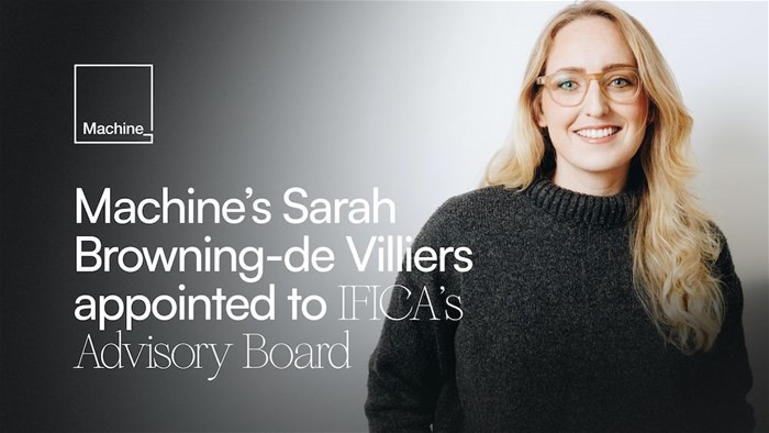 Machine&#x2019;s Sarah Browning-de Villiers appointed to IFICA&#x2019;s Advisory Board