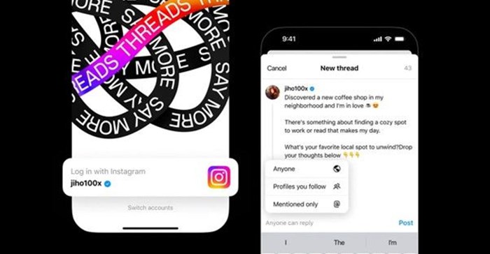 Source: © 9to5 mac Meta has introduced ads to Threads