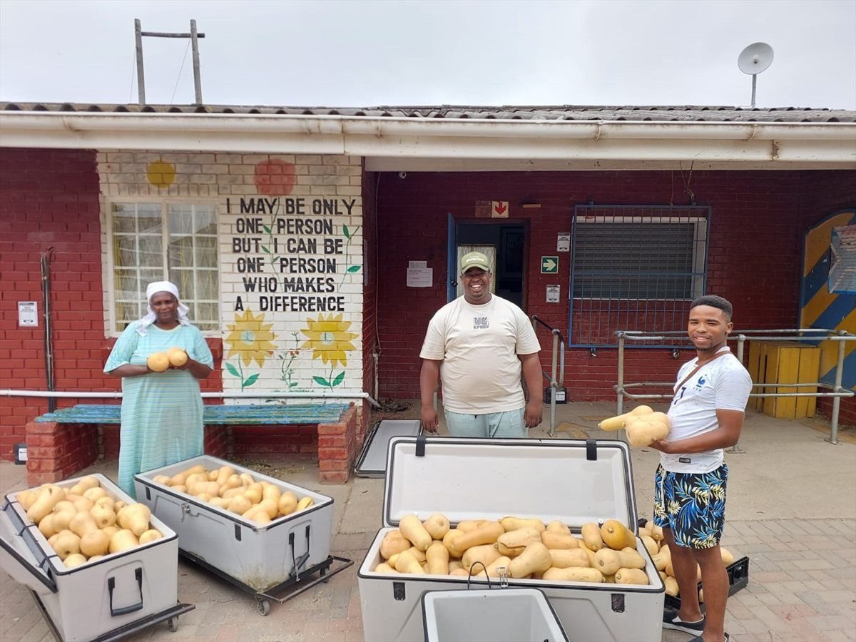 Source: Supplied - Butternuts being distributed in the Eastern Cape through Missionvale Care Centre