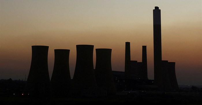 The retired coal-fired Komati Power Station, operated by Eskom, is seen near Komati village, in the Mpumalanga province. Source: Reuters/Siphiwe Sibeko