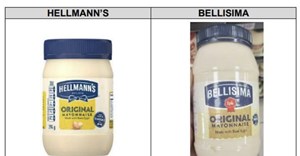 The two mayo brands look similar in packaging. Source: ARB.