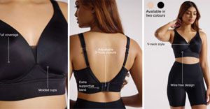 Love the body you're in with Jockey's Forever Fit V-Neck