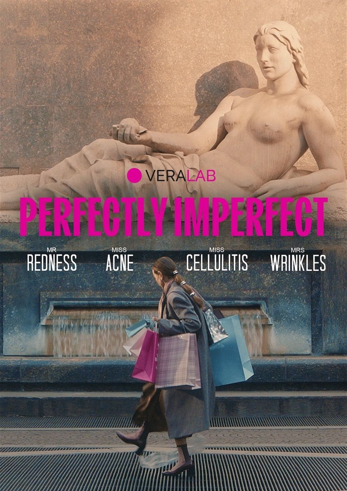 Veralab and Dentsu Creative Italy celebrate imperfections with 'Perfectly Imperfect'