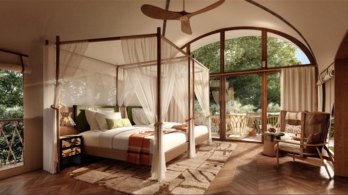 Source: Supplied | Render of a Tented Suite - The Ritz – Carlton, Masai Mara Camp
