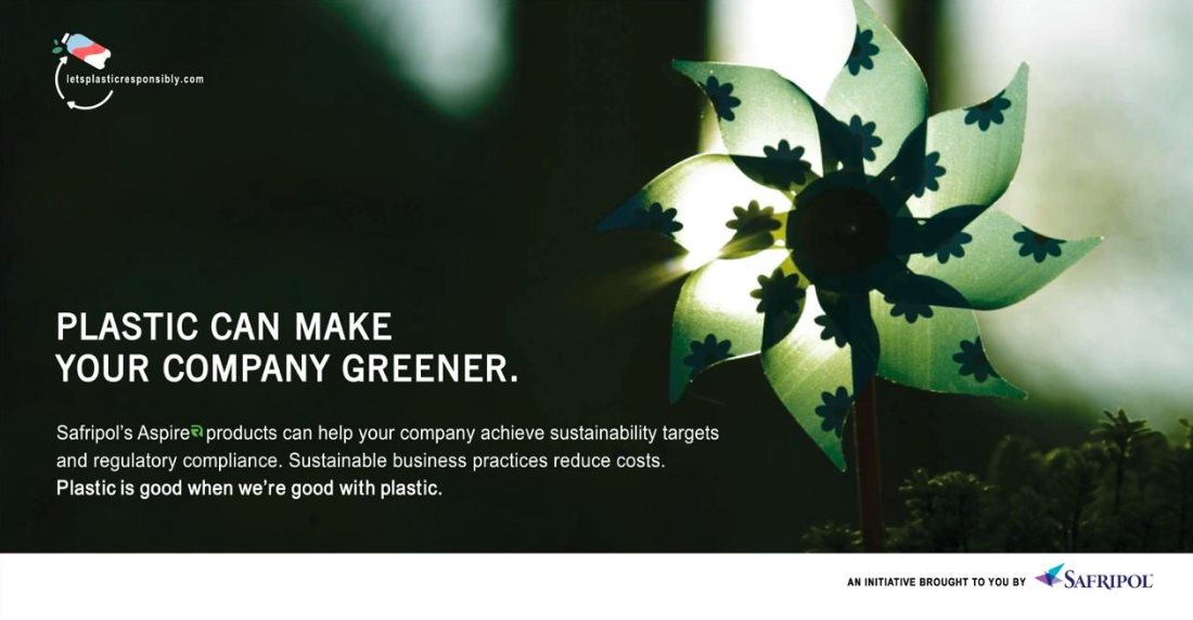 Achieve your sustainability goals with Safripol’s recycled plastic solutions