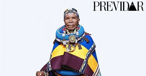 Previdar Icons inaugural cover with Dr Esther Mahlangu