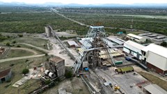 An aerial view of Shaft 11 at Impala Platinum Mine, in Rustenburg. Source: Reuters/Shafiek Tassiem