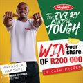Win R200,000 in cash prizes with Toughees back-to-school competition