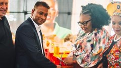 The handover occurred in February.