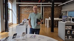 iStore CEO Chris Dodd at the Queen's Hotel iStore in Cape Town.