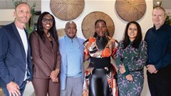 Ogilvy has strengthened its senior leadership, with the appointment of Ipi Thibedi. Pictured left to right: Pete Case (CEO of Ogilvy), Ipi Thibedi (Group MD), Nkosinathi Biko (Chairman of Board, Ogilvy), Neo Makhele (Chief Strategy Officer), Angela Madlala (Chief People Officer), Graham Vivian (Chief Financial Officer)