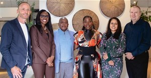 Ogilvy has strengthened its senior leadership, with the appointment of Ipi Thibedi. Pictured left to right: Pete Case (CEO of Ogilvy), Ipi Thibedi (Group MD), Nkosinathi Biko (Chairman of Board, Ogilvy), Neo Makhele (Chief Strategy Officer), Angela Madlala (Chief People Officer), Graham Vivian (Chief Financial Officer)