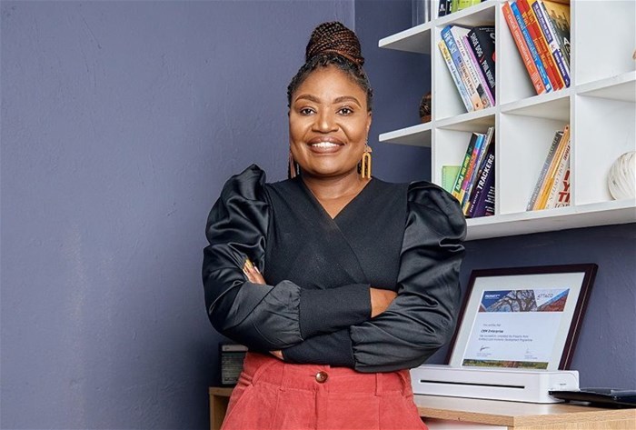 Connie Matlejoane, CEO of CRM Enterprise, launches Leruo Foundation. Image supplied