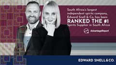 Edward Snell and Co. recognised as the number one spirits supplier in South Africa