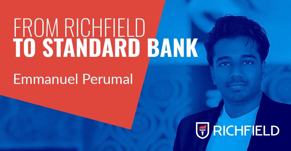 Richfield alumni success story: Emmanuel Perumal