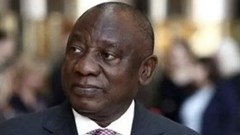 Source: Reuters. SA President Cyril Ramaphosa.