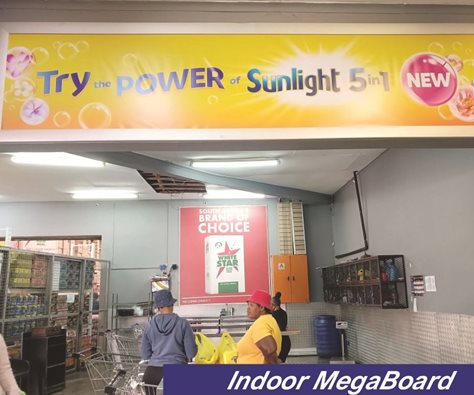 MegaVision Media powers the in-store Unilever Sunlight 5-in-1 Washing Powder launch