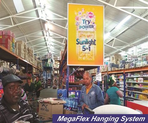 MegaVision Media powers the in-store Unilever Sunlight 5-in-1 Washing Powder launch