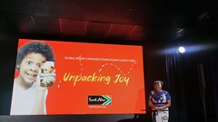 Thembisle Sehloho, Chief Marketing Officer of South African Tourism, launches its latest global brands campaign, South Africa Awaits — Come Find Your Joy!(Image by Danette Breitenbach)