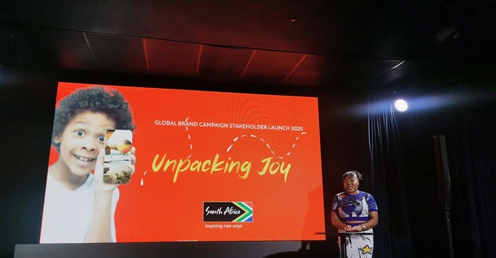 Thembisle Sehloho, Chief Marketing Officer of South African Tourism, launches its latest global brands campaign, South Africa Awaits — Come Find Your Joy!(Image by Danette Breitenbach)