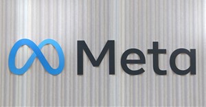 The logo of Meta is seen at the entrance of the company's temporary stand ahead of the World Economic Forum (WEF) in Davos, Switzerland, 18 January 2025. Reuters/Yves Herman/File Photo
