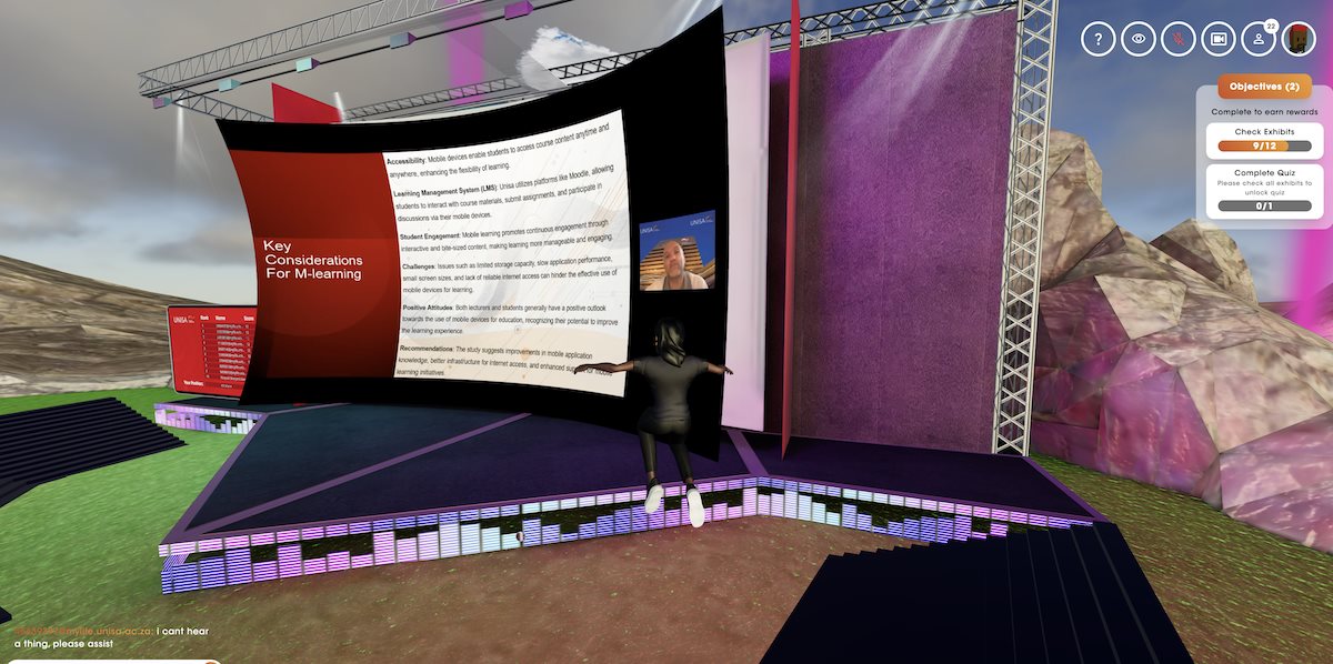 Unisa and UBU Metaverse pioneer immersive learning experiences