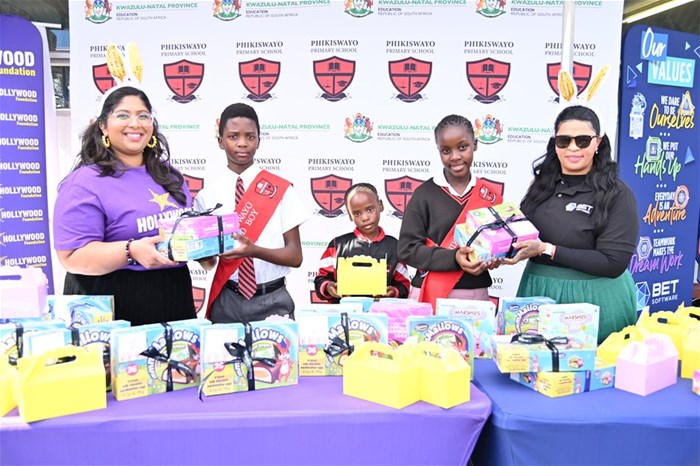 The BET Software & the Hollywood Foundation team stepped away from their screens and stepped into action - delivering Easter eggs through their annual Easter Egg Drive.