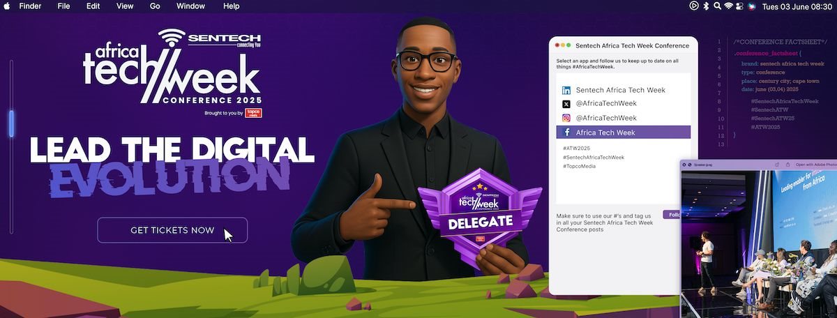 Sentech Africa Tech Week Conference 2025: Not just witnessing the future &#x2013; building it