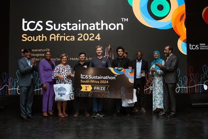 Supplied image: 1st place winners, Team Nexus for its Vital-Vaults project