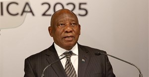 Source: GCIS. President Cyril Ramaphosa at a bilateral meeting with President Karin Keller-Sutter of Switzerland on the margins of the first meeting of the G20 Finance Ministers and Central Governors in Cape Town in February 2025.