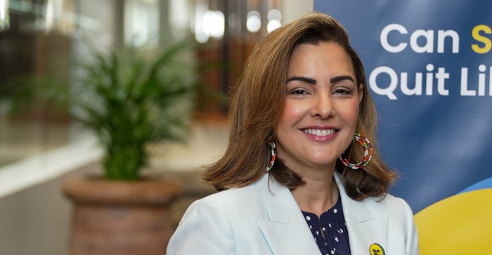 Source: Supplied. Quit Like Sweden founder and director, Suely Castro.