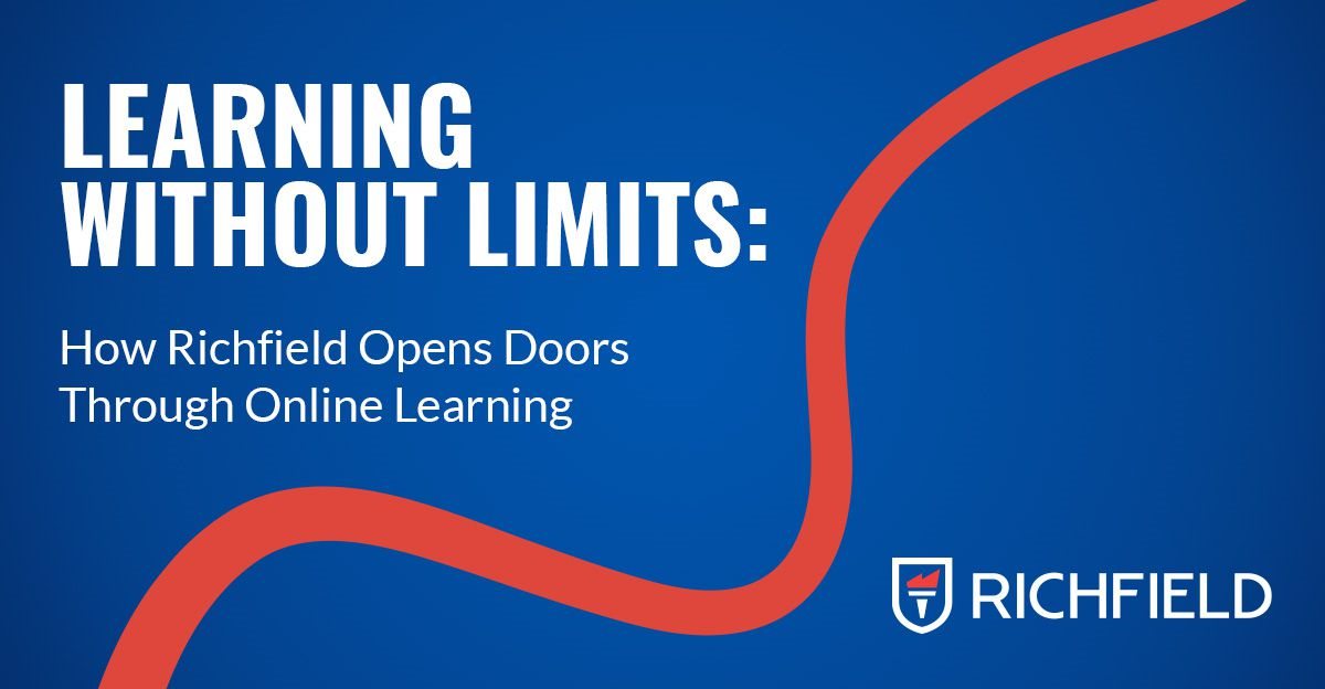 Learning without limits: How Richfield opens doors through online learning