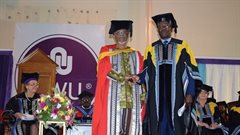 African historian Prof. Toyin Falola receives honorary doctorate