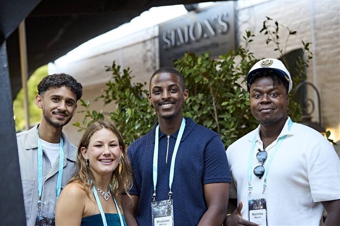 From left: Zain Forbes, Christine Barrow, Phelelani Mkhize and Matimba Nkuna (CEO of Timbuk2) | image supplied