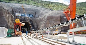 Work has been suspended on the 38km tunnel between the Polihali and Katse dams. Photo: Lesotho Highlands Development Authority (fair use).