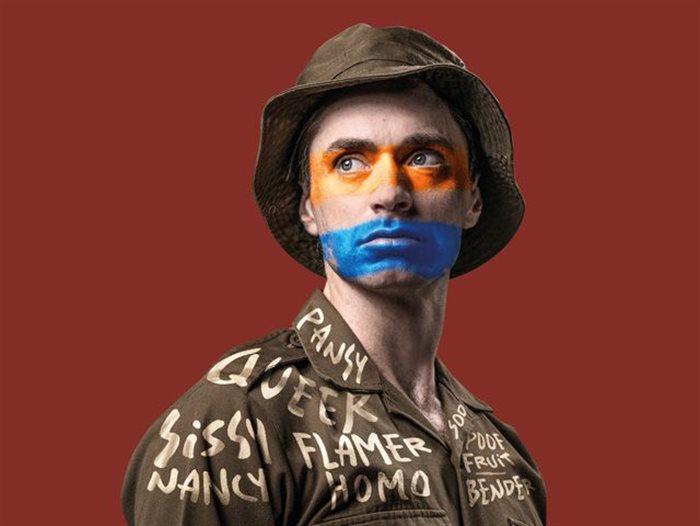 David Viviers in Moffie at The Baxter. Image supplied