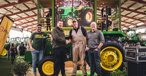 Instant lawn farmer wins big with new John Deere tractor