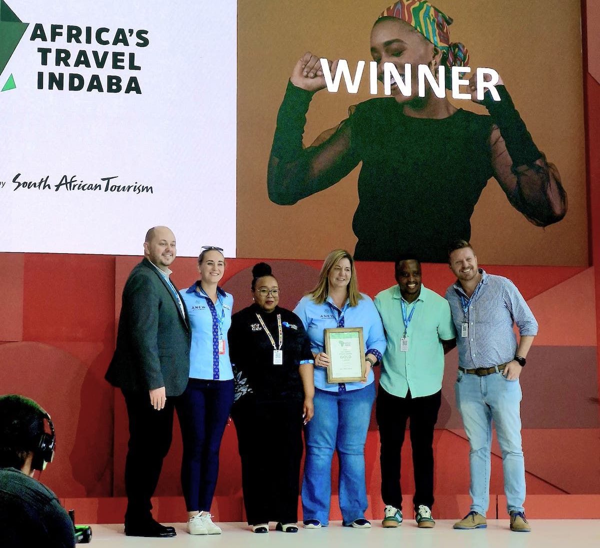 ANEW clinches 2nd consecutive gold for sustainability stand at Africa&#x2019;s Travel Indaba