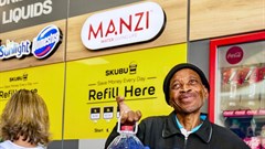 Manzi Water debuts at automated refill store, Skubu