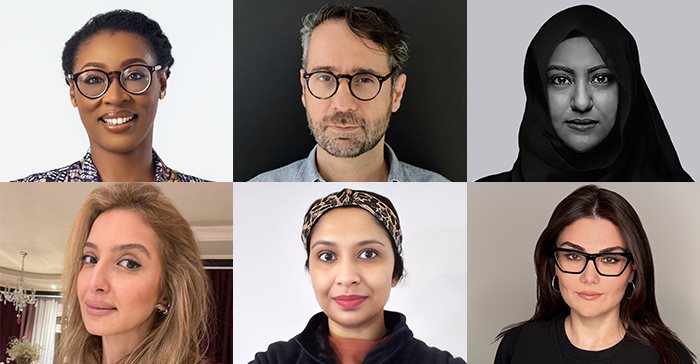 Six Middle East & Africa creatives have been selected for the Next Creative Leaders 2025 jury, part of the One Club for Creativity. L to R: Nnenna Onyewuchi - founder, The Barefoot Strategist, Lagos, Ali Rez - CCO, Impact BBDO, Dubai, Nayaab Rais - ECD, FP7 McCann, Dubai, Enas Rashwan - founder, CEO, Cairo Ad School and Saudi Ad School; president, The One Club-Cairo chapter, Cairo/Riyadh, Sands Mathura - ACD, Accenture Song South Africa, Cape Town, Rana Sadek, creative director, IMPACT BBDO, Dubai (Picture by Lesley Svenson, Bizcommunity)