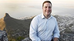 Source: Supplied. Cape Town's Mayor Geordin Hill-Lewis.